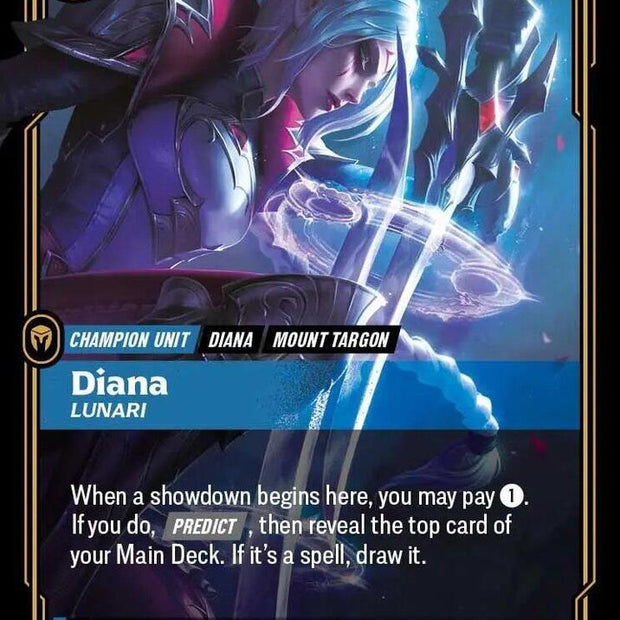 Diana - Lunari 079a/219 (Unleashed)  - Foil