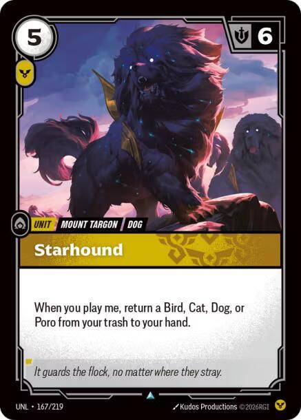 Starhound 167/219 (Unleashed)  - Foil