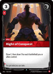 Right of Conquest 015/219 (Unleashed) 