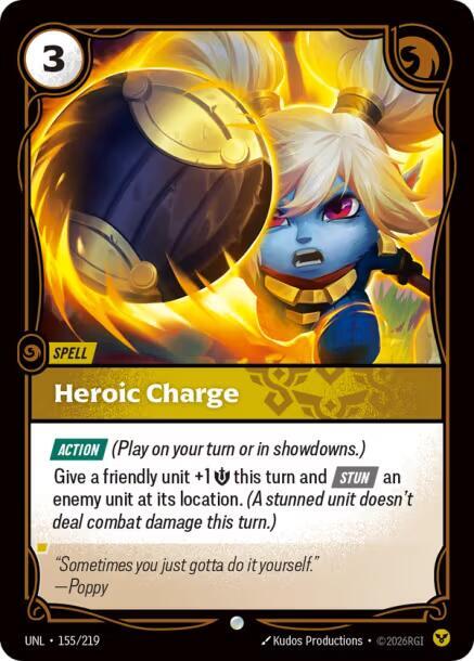 Heroic Charge 155/219 (Unleashed) 