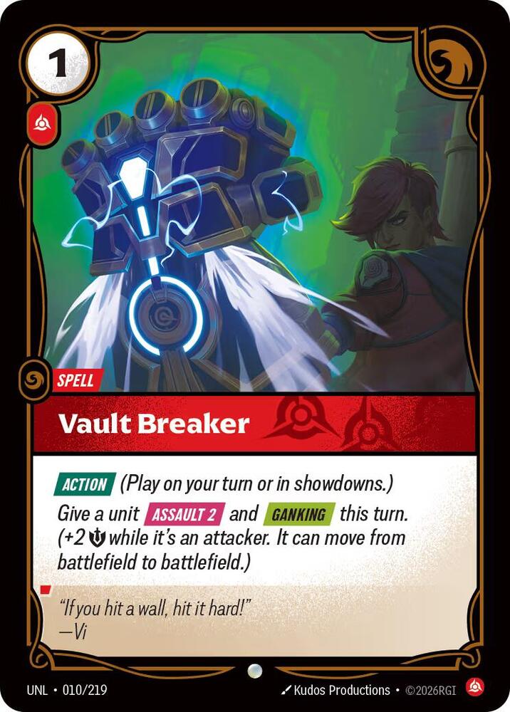Vault Breaker 10/219 (Unleashed)  - Foil
