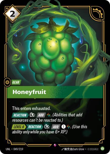 Honeyfruit 049/219 (Unleashed)  - Foil