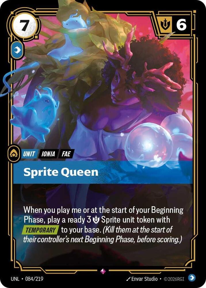 Sprite Queen 084/219 (Unleashed)  - Foil
