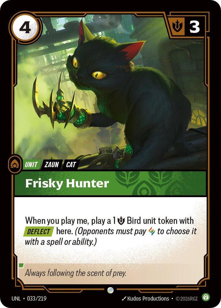 Frisky Hunter 033/219 (Unleashed) 