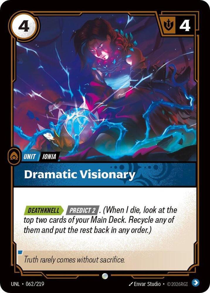 Dramatic Visionary 062/219 (Unleashed) 