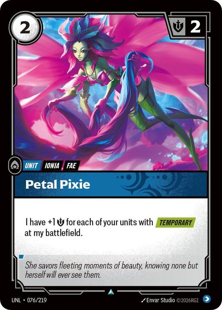 Petal Pixie 076/219 (Unleashed) 