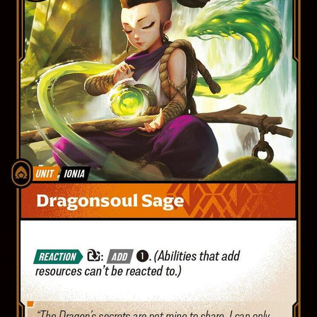 Dragonsoul Sage 093/219 (Unleashed)  - Foil