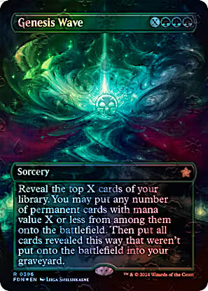 Genesis Wave 396/291 (Foundations)  - Borderless Mana Foil