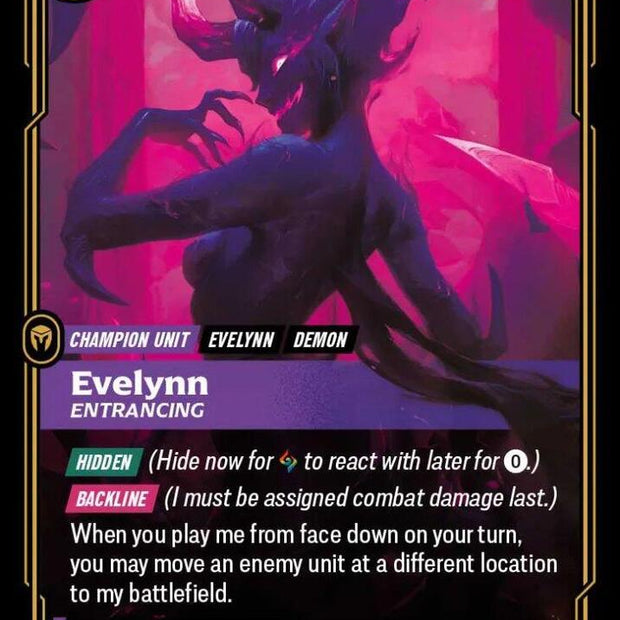 Evelynn - Entrancing 141/219 (Unleashed)  - Foil