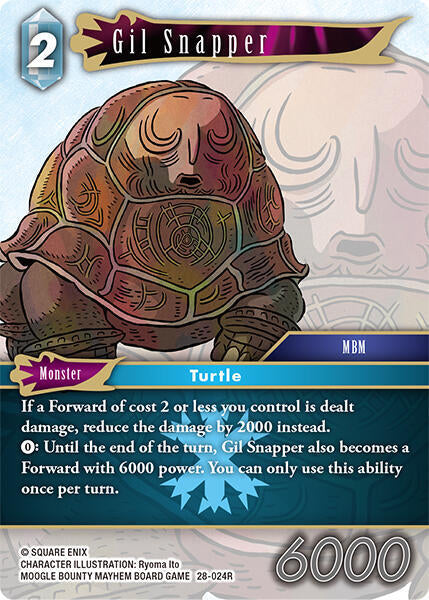 Gil Snapper 28-024R (Dreamlike Oceans)  - Foil