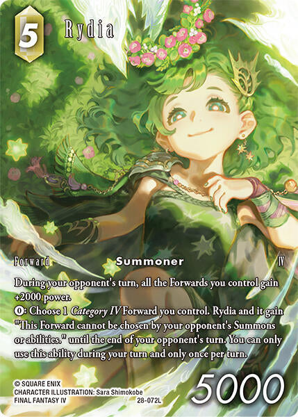 Rydia Full Art 28-072L (Dreamlike Oceans)  - Foil