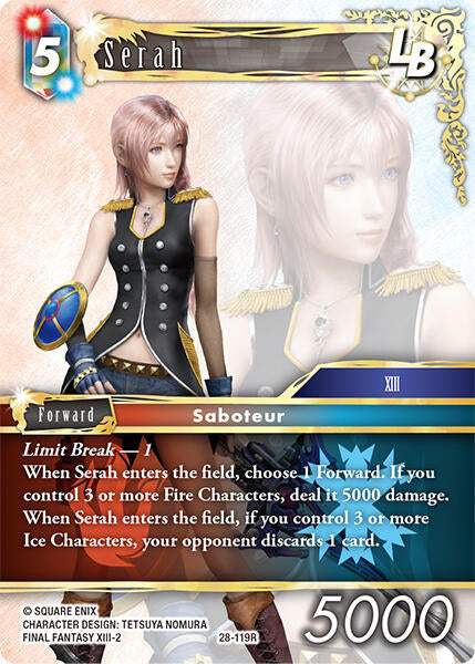 Serah 28-119R (Dreamlike Oceans)  - Foil