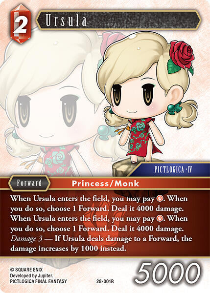Ursula 28-001R (Dreamlike Oceans)  - Foil