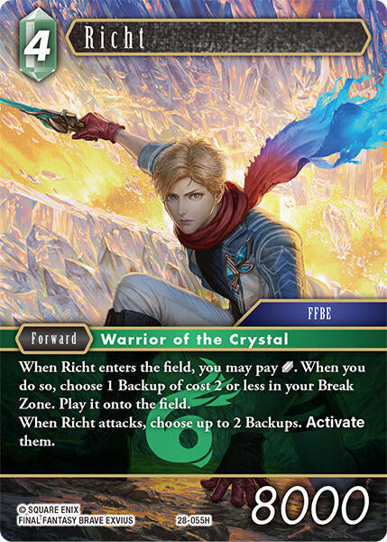 Richt 28-055H (Dreamlike Oceans)  - Foil