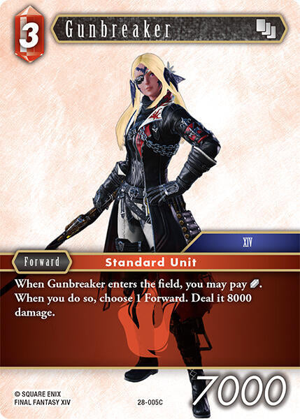 Gunbreaker 28-005C (Dreamlike Oceans)  - Foil
