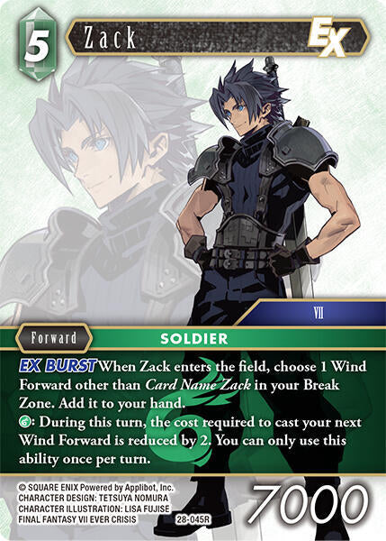 Zack EX 28-045R (Dreamlike Oceans)  - Foil