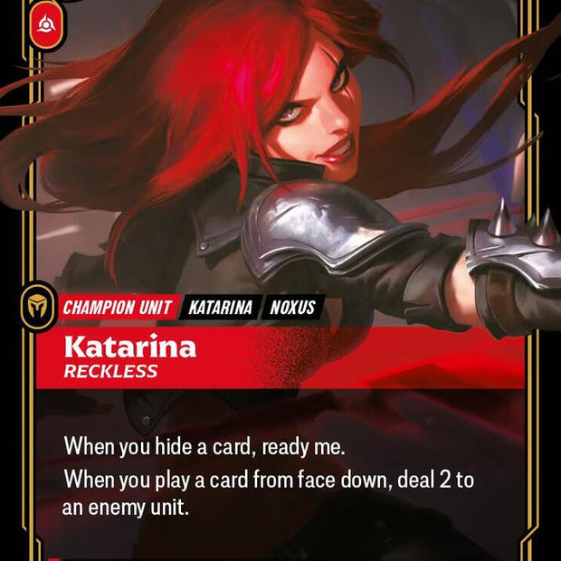 Katarina - Reckless 023/219 (Unleashed)  - Foil