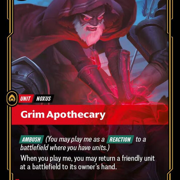 Grim Apothecary 021/219 (Unleashed)  - Foil