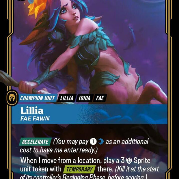 Lillia - Fae Fawn 082/219 (Unleashed)  - Foil