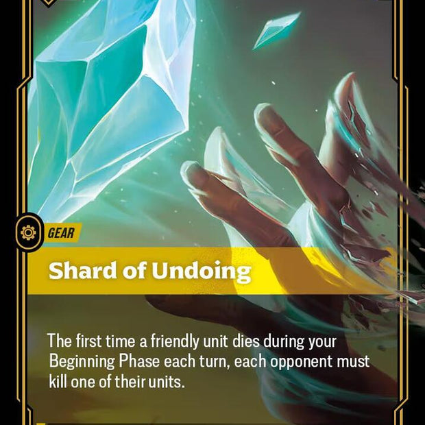 Shard of Undoing 174/219 (Unleashed)  - Foil