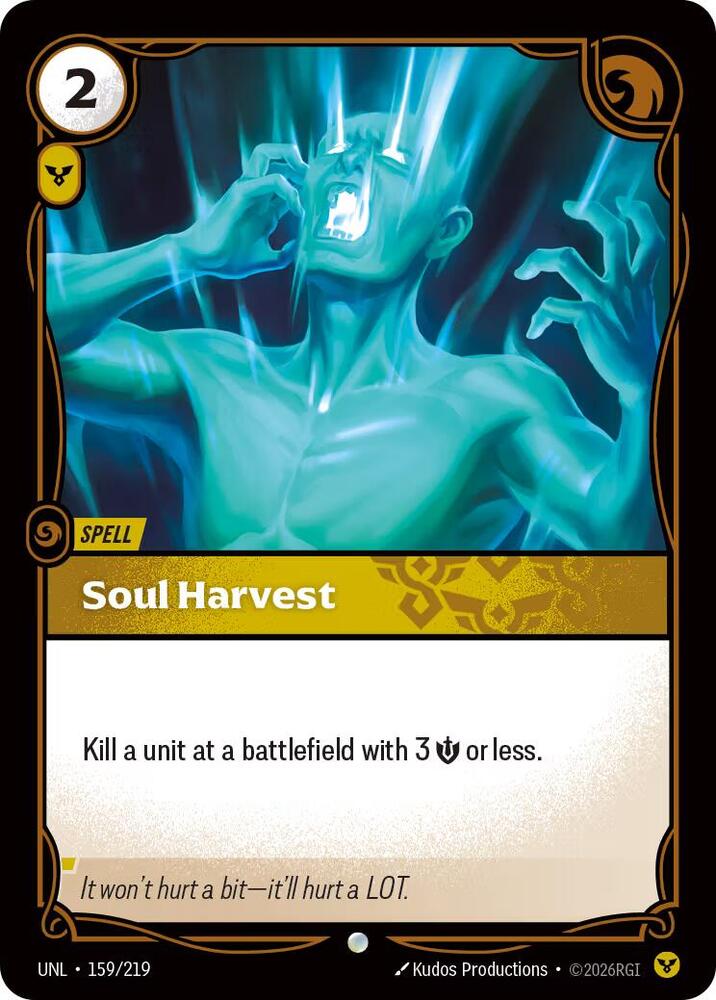 Soul Harvest 159/219 (Unleashed) 