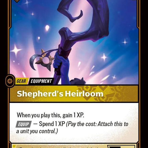 Shepherd's Heirloom 158/219 (Unleashed)  - Foil