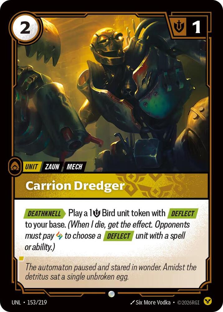 Carrion Dredger 153/219 (Unleashed)  - Foil