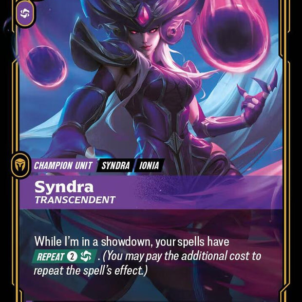 Syndra Transcendent 146/219 (Unleashed)  - Foil