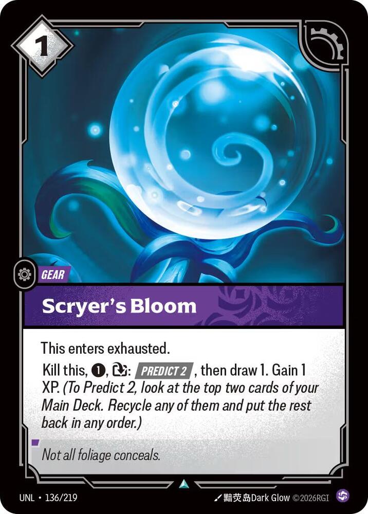 Scryer's Bloom 136/219 (Unleashed) 