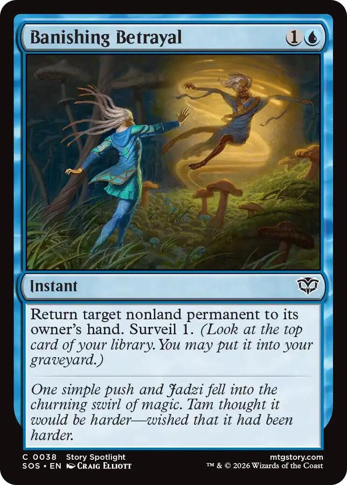 Banishing Betrayal 38 (Secrets of Strixhaven)  - Foil