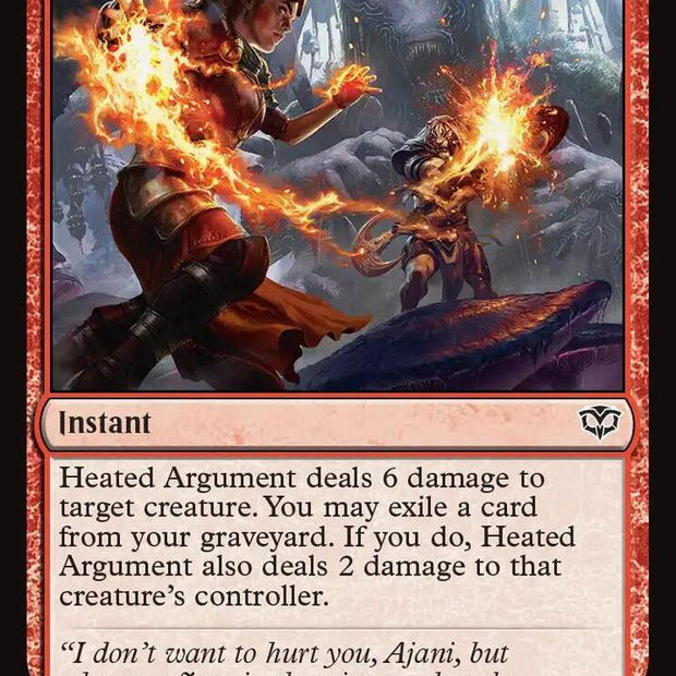 Heated Argument 118 (Secrets of Strixhaven)  - Foil