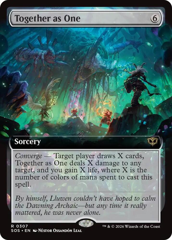 Together as One 307 (Secrets of Strixhaven)  - Extended Art