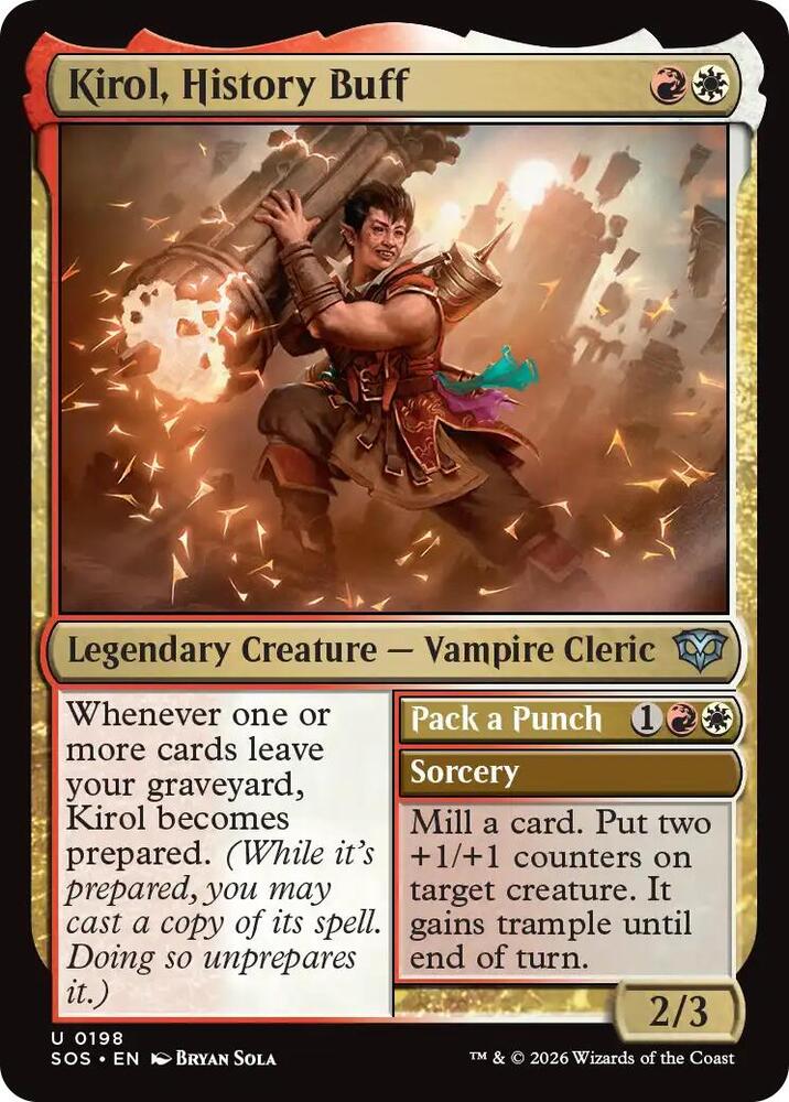 Kirol, History Buff // Pack a Punch 198 (Secrets of Strixhaven)  - Foil