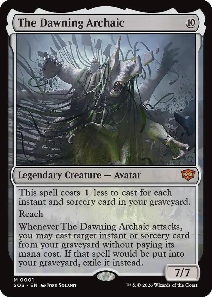 The Dawning Archaic 1 (Secrets of Strixhaven)  - Foil