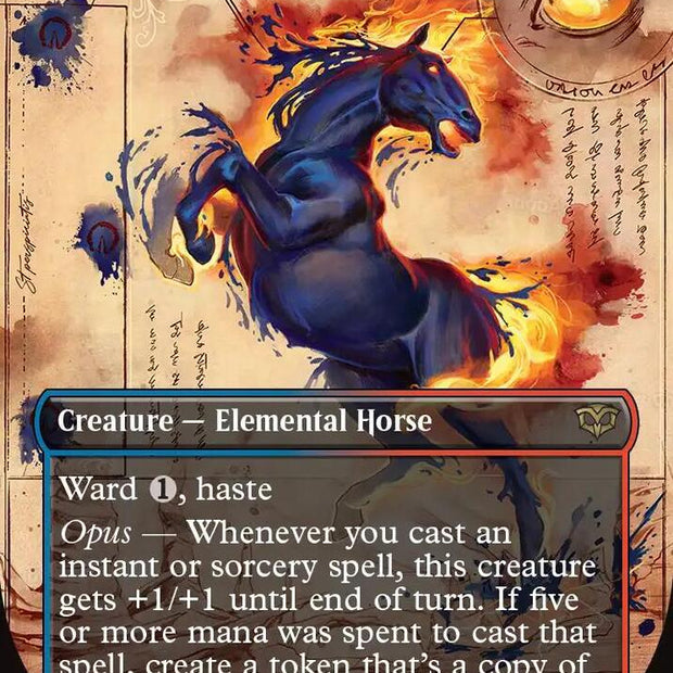 Colorstorm Stallion 299 (Secrets of Strixhaven)  - Borderless