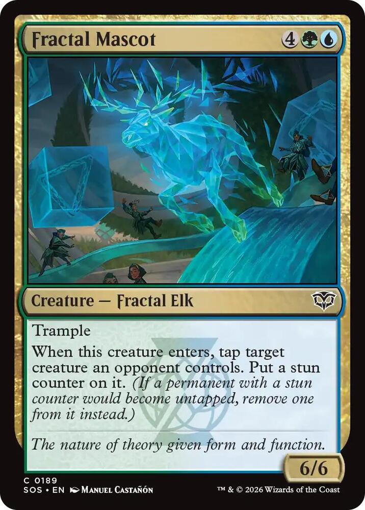 Fractal Mascot 189 (Secrets of Strixhaven)  - Foil