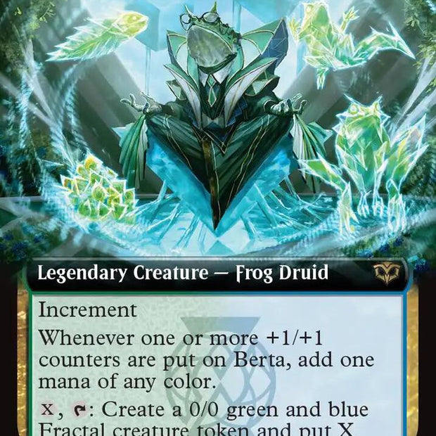 Berta, Wise Extrapolator 346 (Secrets of Strixhaven)  - Extended Art