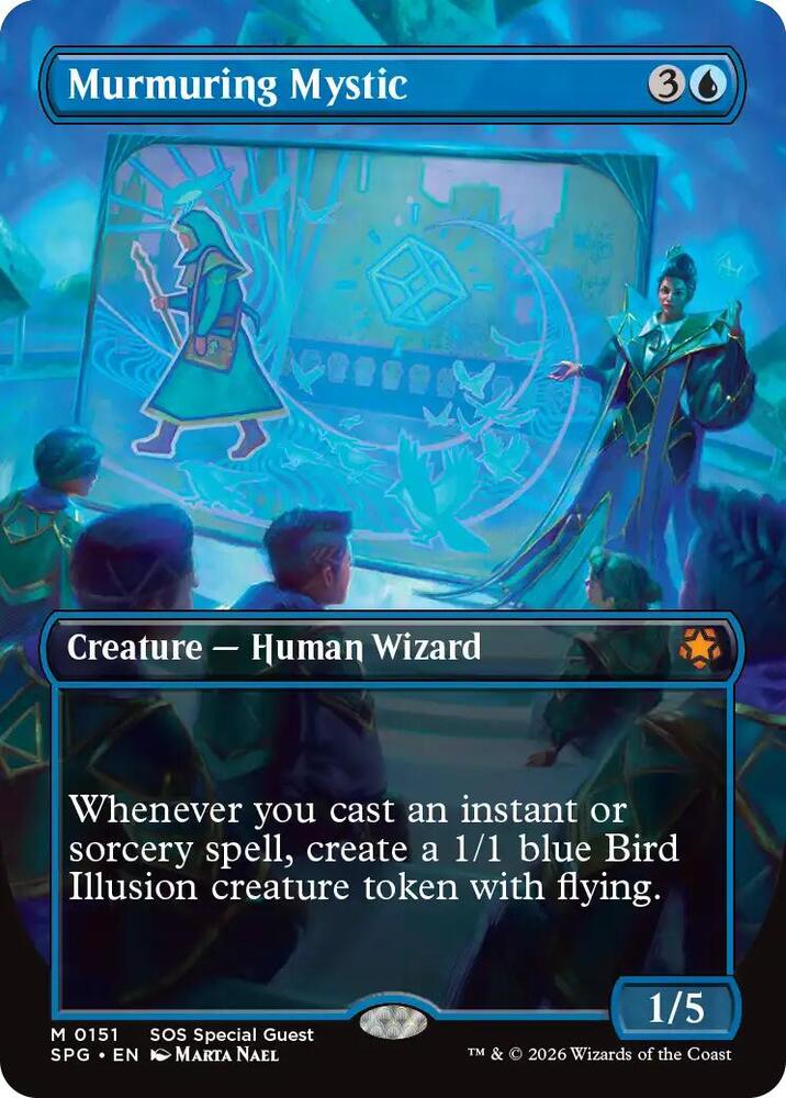 Murmuring Mystic 151 (Special Guests)  - Borderless Foil