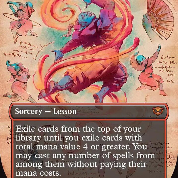 Improvisation Capstone 294 (Secrets of Strixhaven)  - Borderless Foil