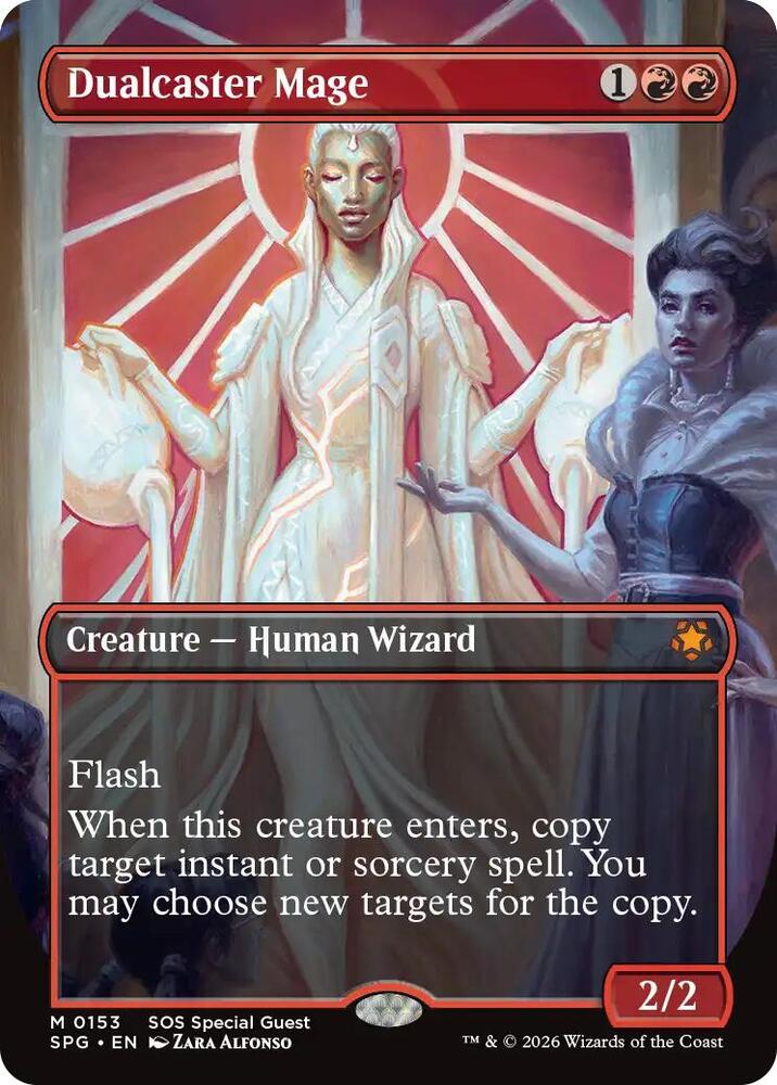 Dualcaster Mage Borderless 153 (Special Guests)  - Foil
