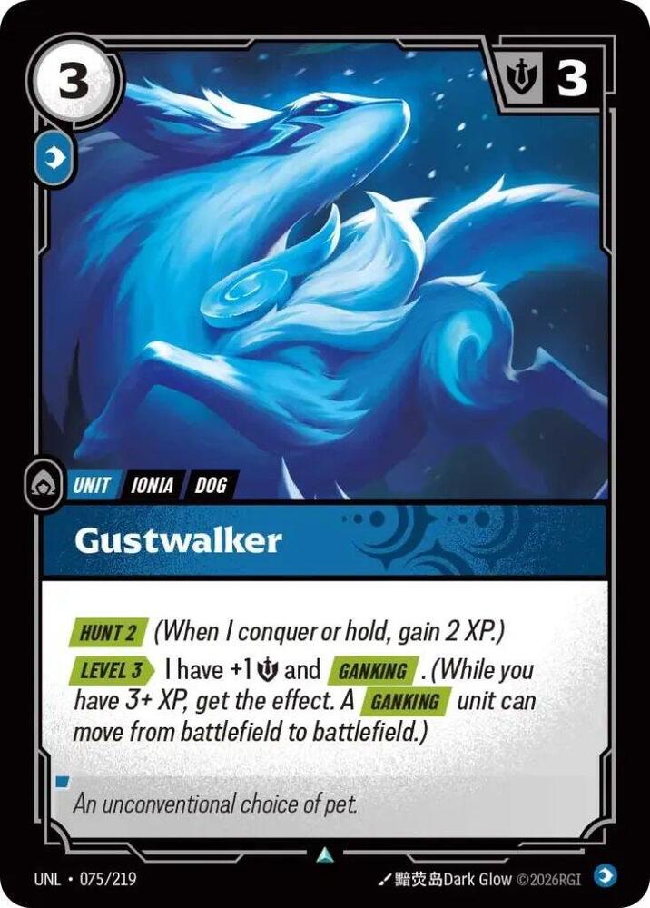 Gustwalker 075/219 (Unleashed)  - Foil