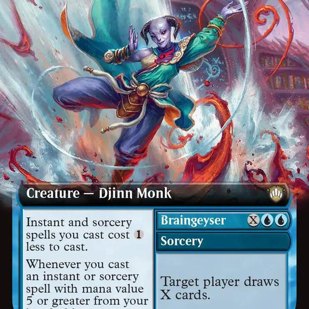 Dirgur Focusmage // Braingeyser 68 (Commander: Secrets of Strixhaven)  - Extended Art