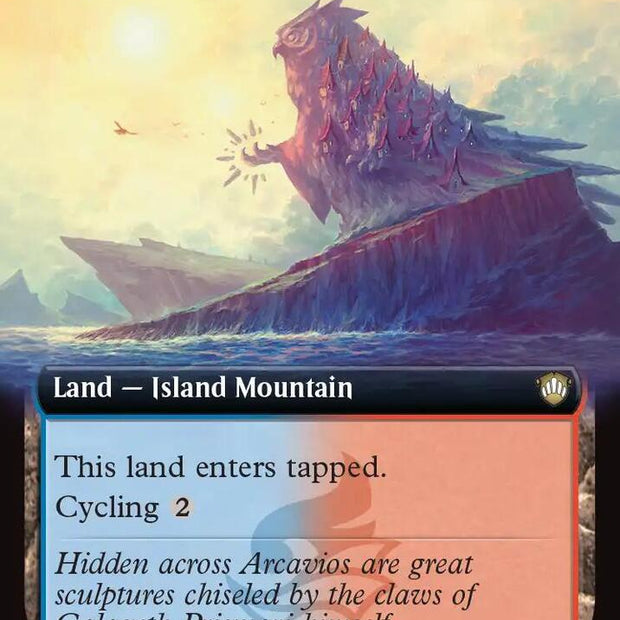 Coastal Peak 100 (Commander: Secrets of Strixhaven)  - Extended Art
