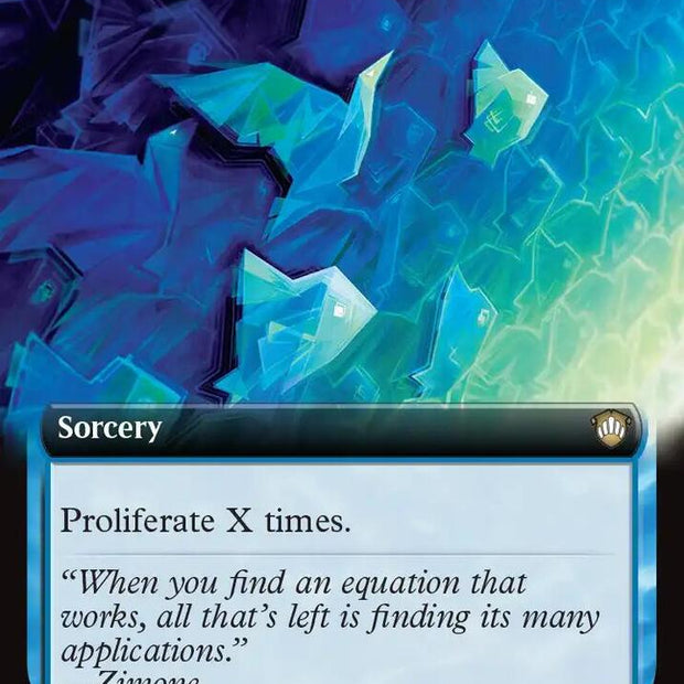 Expansion Algorithm Extended Art 69 (Commander: Secrets of Strixhaven) 