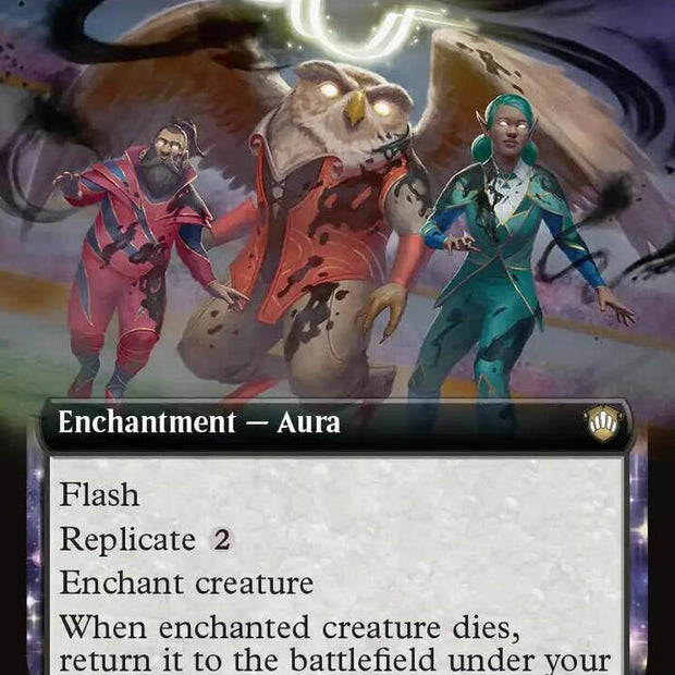Changing Loyalty 73 (Commander: Secrets of Strixhaven)  - Extended Art