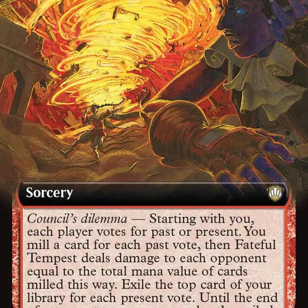 Fateful Tempest 79 (Commander: Secrets of Strixhaven)  - Extended Art