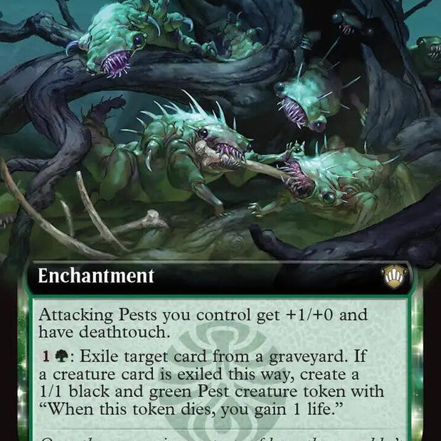 Feral Appetite 86 (Commander: Secrets of Strixhaven)  - Extended Art