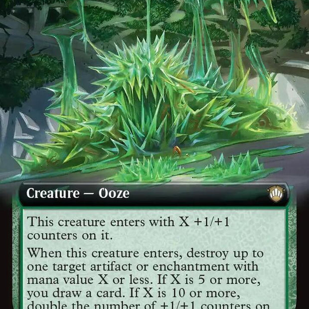 Kinetic Ooze 87 (Commander: Secrets of Strixhaven)  - Extended Art