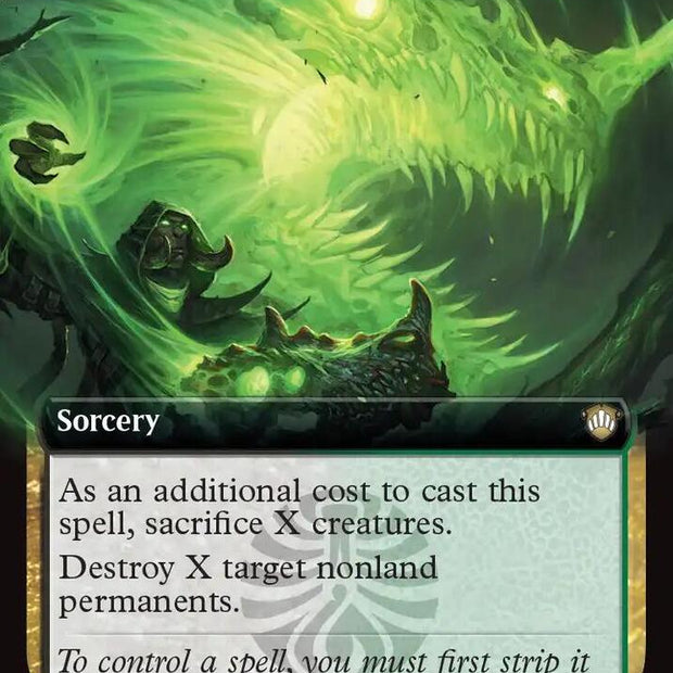 Immoral Bargain 95 (Commander: Secrets of Strixhaven)  - Extended Art