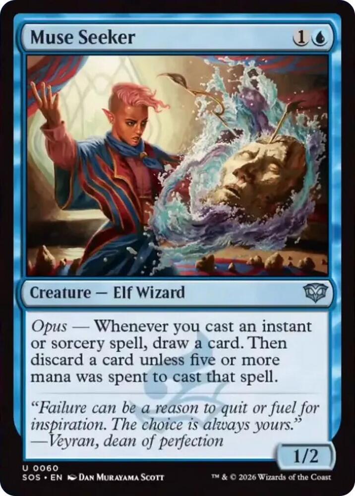 Muse Seeker 60 (Secrets of Strixhaven)  - Foil